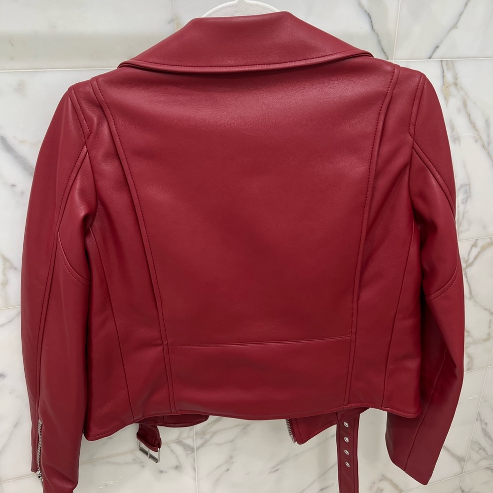 Zara Faux Leather Jacket - Picture 2 of 3